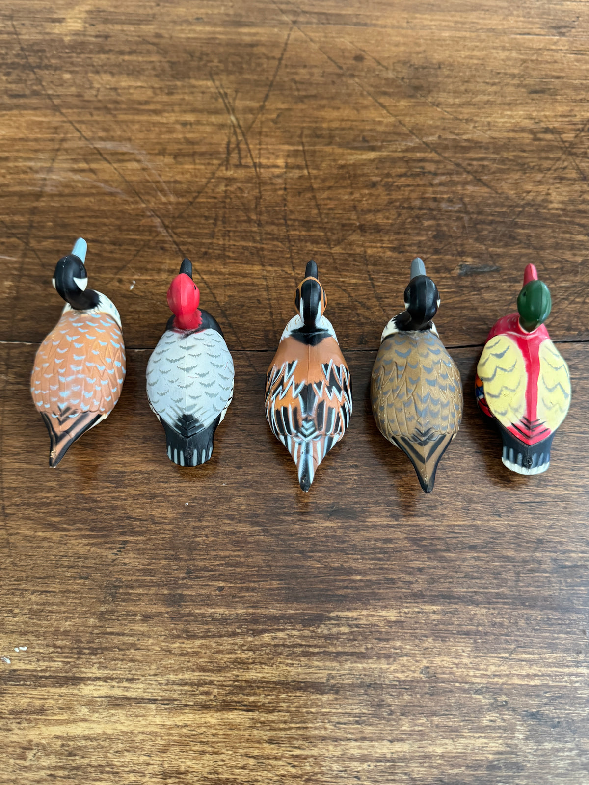 PICK ONE: Single Vintage Miniature/Small Plastic Duck or Goose Figurine