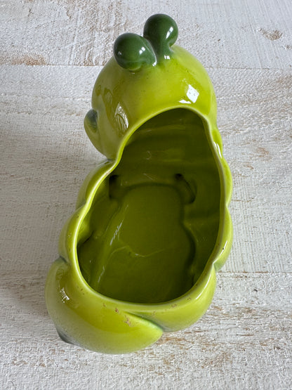Vintage Cartoon Worm Planter Pot - Nursery Planter