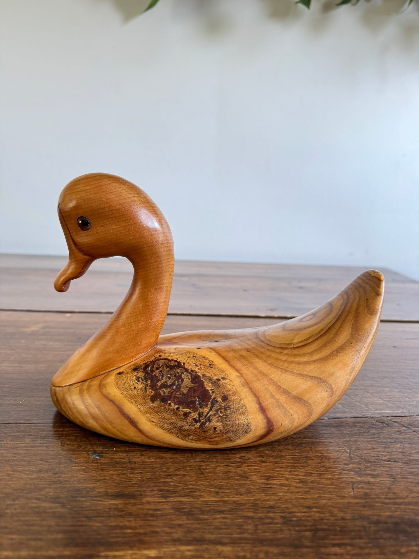 Vintage Wood Duck Decoy by Noble A. Needham - #930 Old Squaw Duck