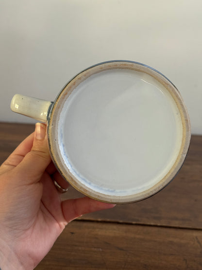Vintage Blue and White Seagull Soup Mug