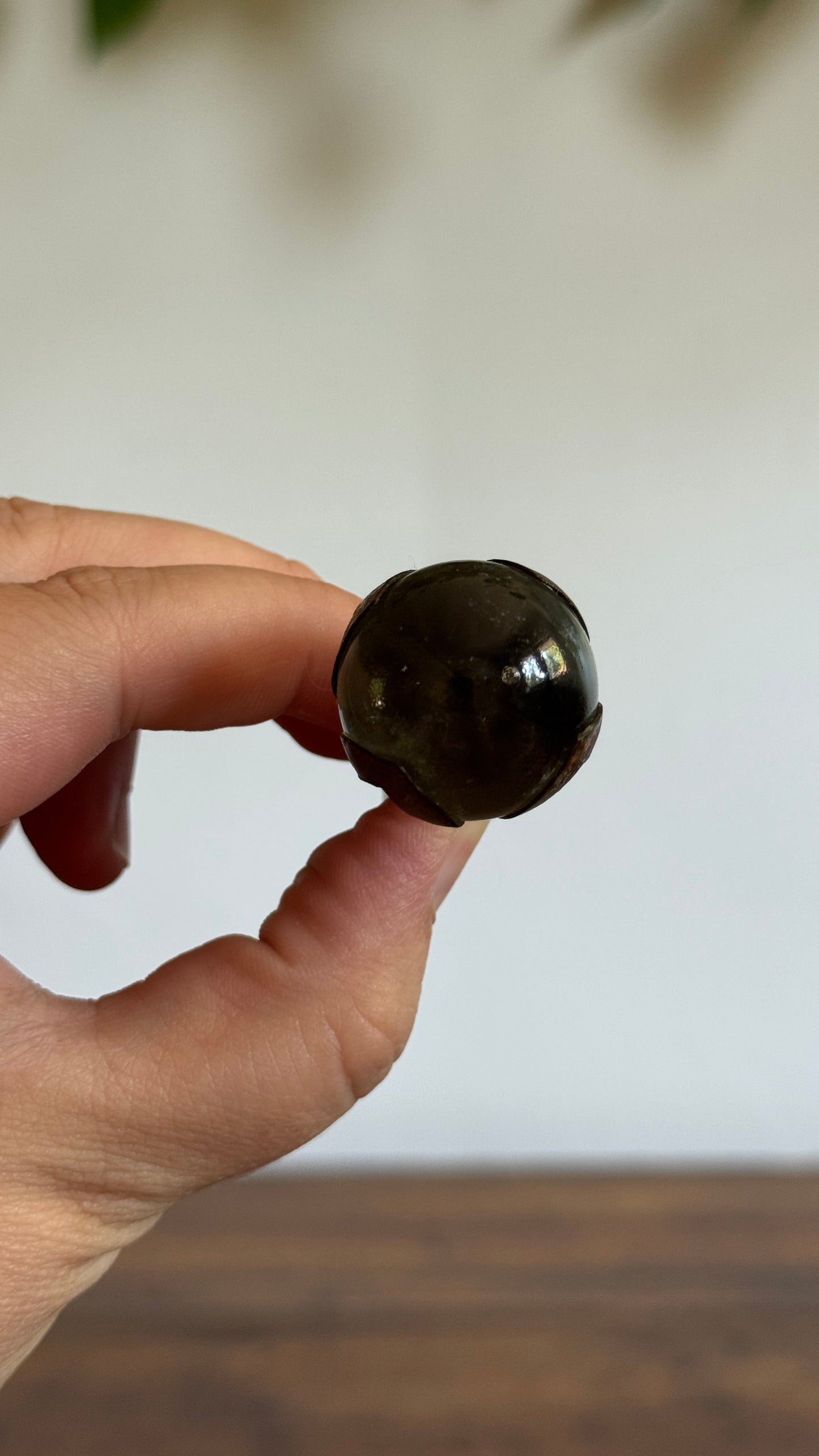 Pick One: Vintage Glass Marble Lamp Finial