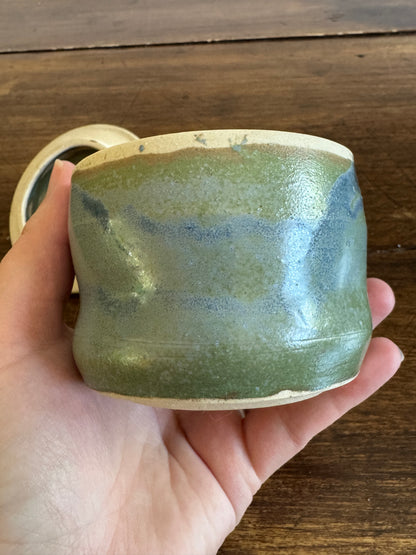 Studio Crafted Lidded Pottery Storage Jar