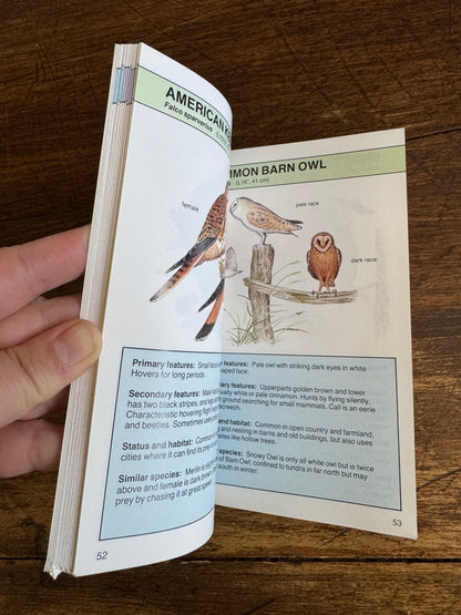 North American Birds Pocket Guide Book by Andrew Cleave
