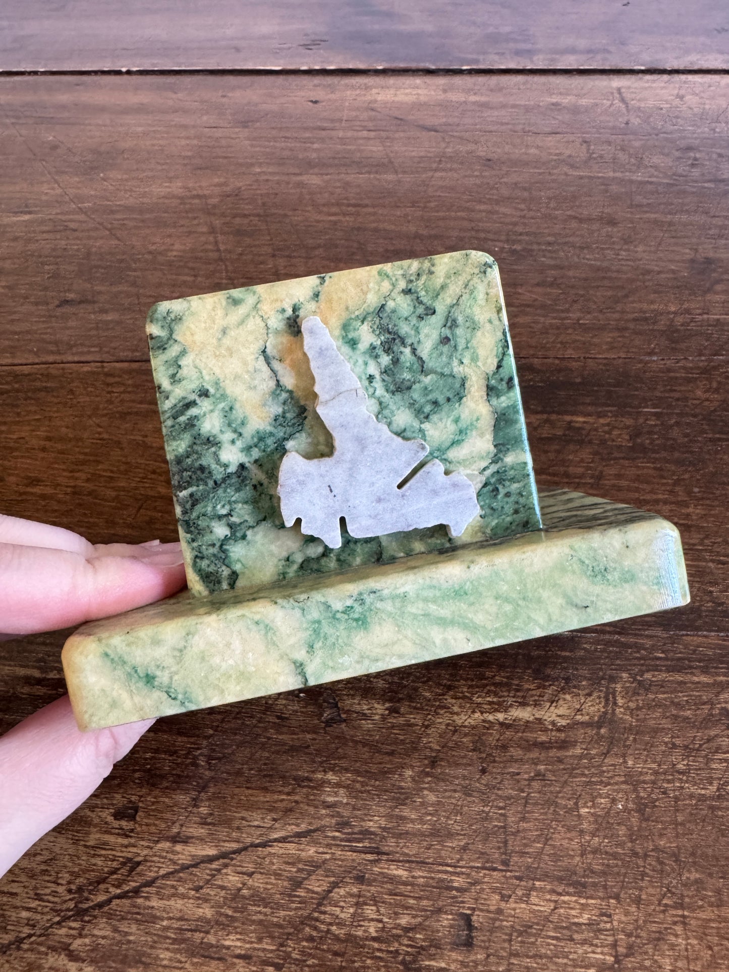 Hand Crafted Newfoundland Stone Holder