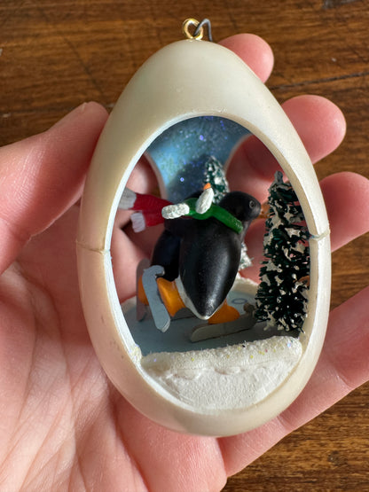 PICK ONE Penguin Ornament by Hallmark Collector's Series 1989, 1990, 1991 or 1992