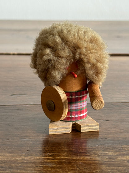 Scottish Penny Toys Mini Wood Figurine