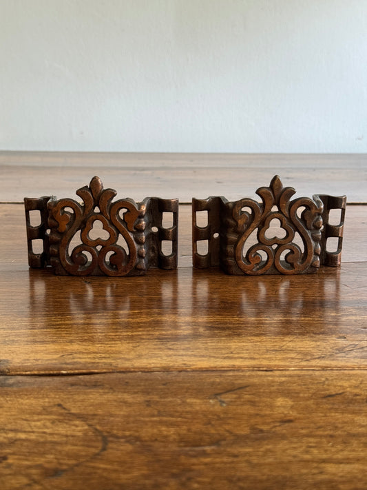 PICK ONE: Single Wall Mounted Vintage Hardware Holder - Wall Match Box Holder