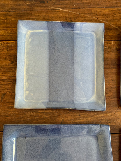 Pick One: Hand Crafted Pottery Mixed Blue Plates