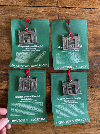 PICK ONE: Kingston Pewter Ornaments of Local Landmarks