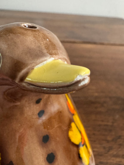 Vintage Large Single Penguin Fridge Shaker - Baking Soda Fridge Freshy
