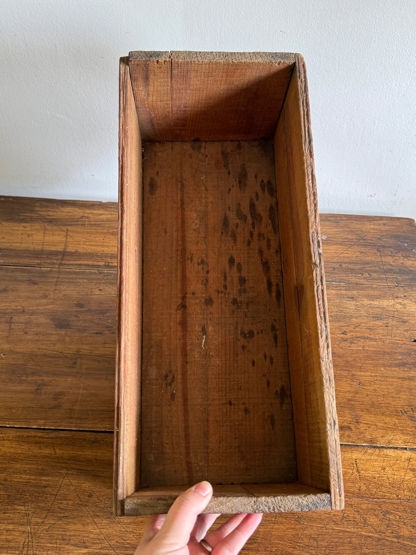 Dynamite Forcite CIL Wooden Crate Half