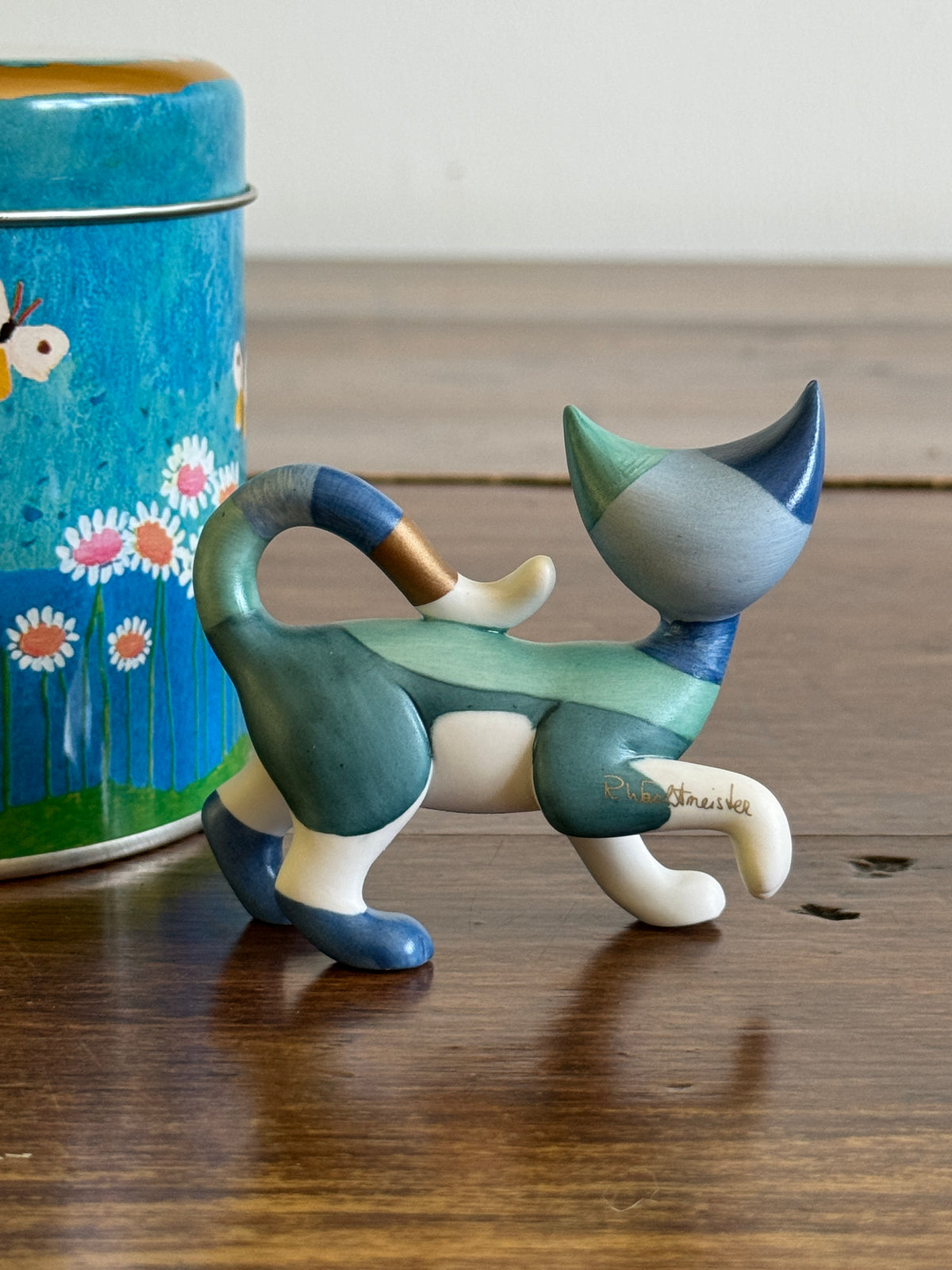 Modernist Cat Figurine By Goebel Designed By Rosina Wachtmeister