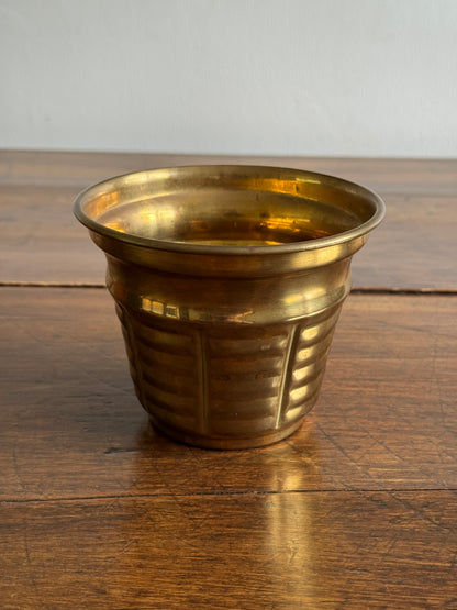 Small Brass Planter Pot - Made in India