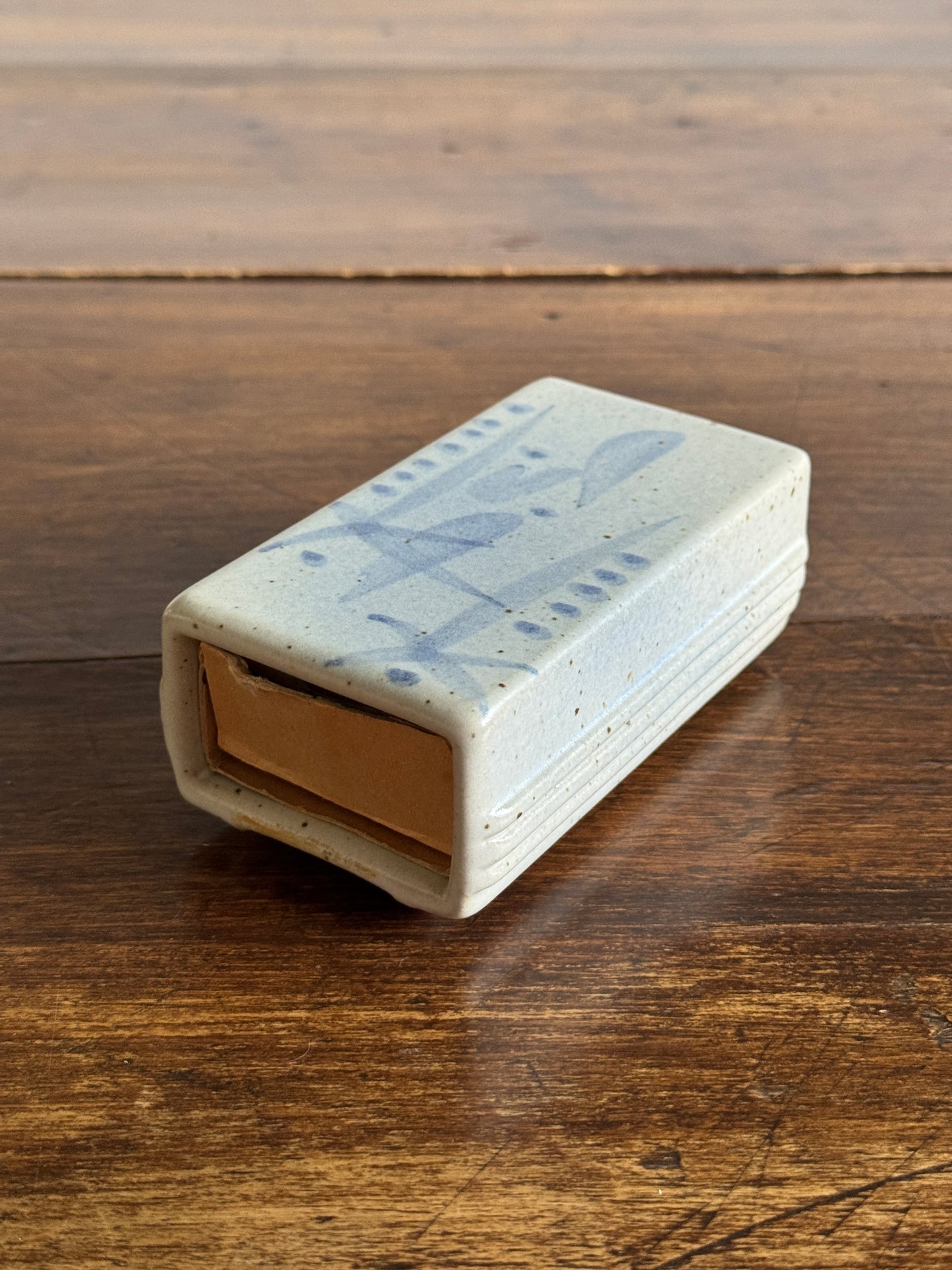 Ceramic Match Box Cover/Holder for Larger Boxes of Matches