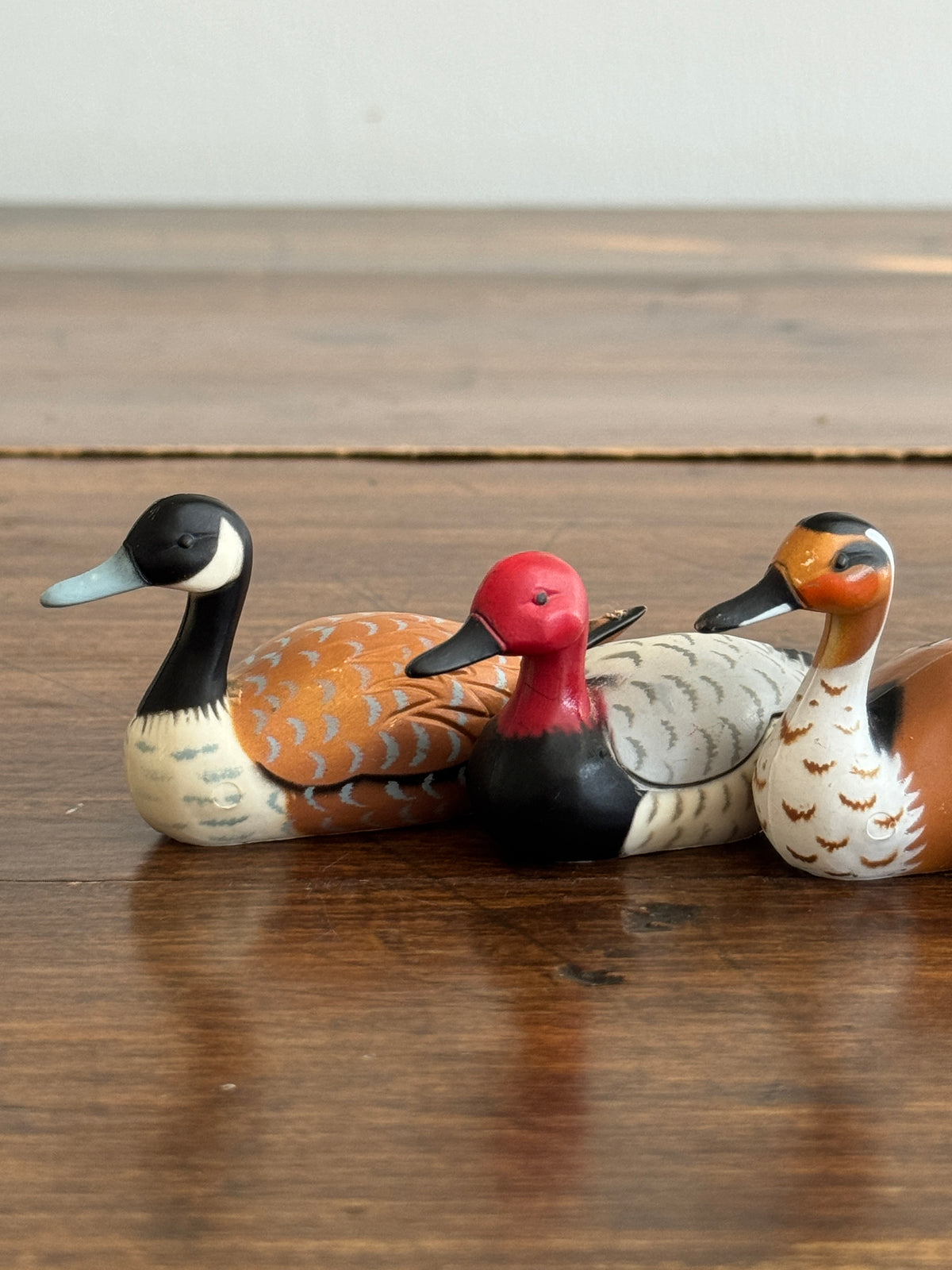 PICK ONE: Single Vintage Miniature/Small Plastic Duck or Goose Figurine