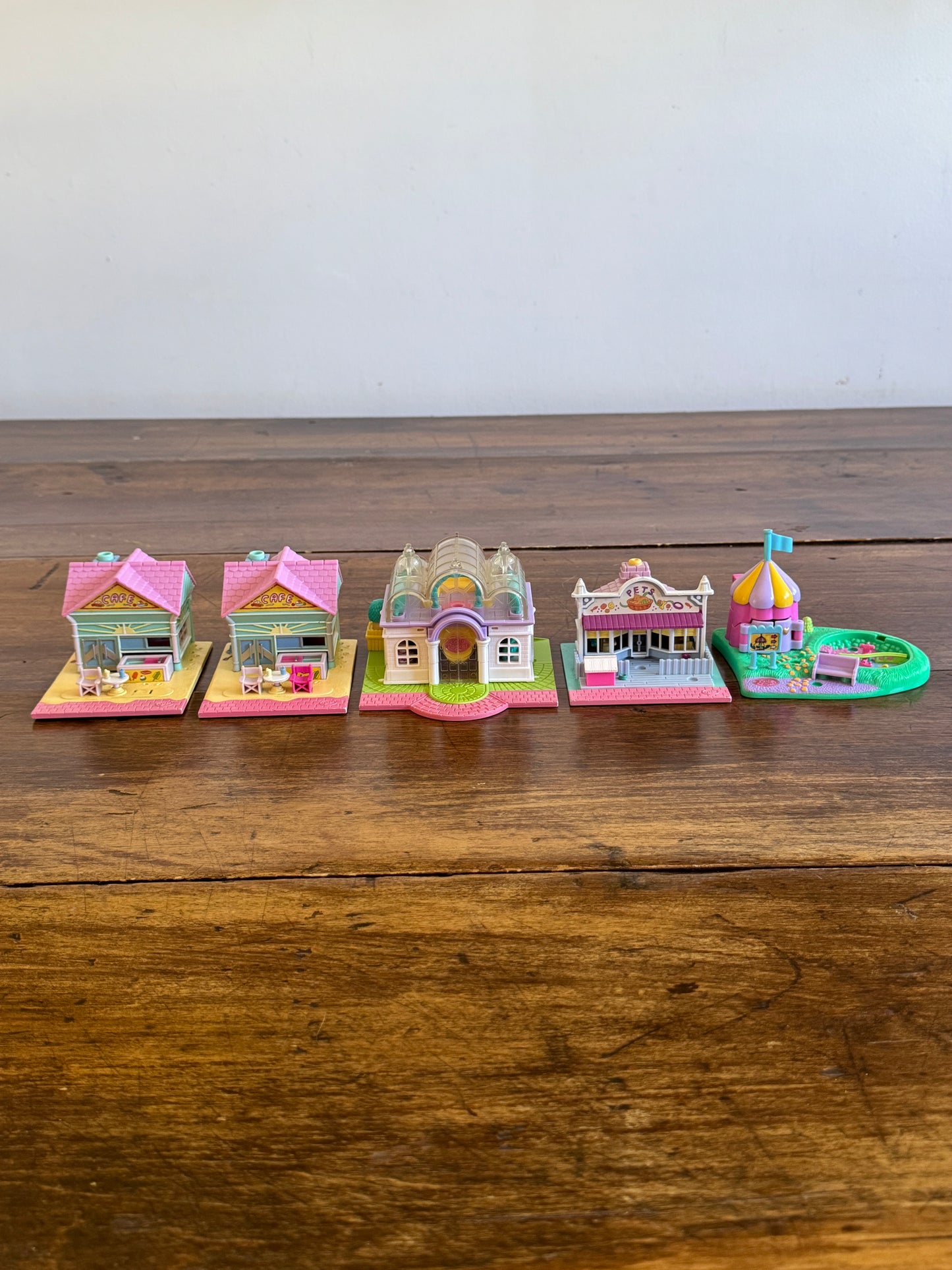 Mixed Lot of Empty Polly Pocket Houses - No Dolls