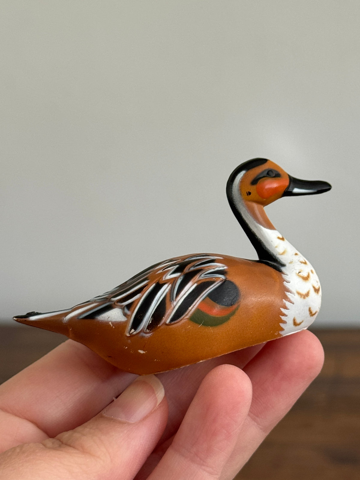 PICK ONE: Single Vintage Miniature/Small Plastic Duck or Goose Figurine