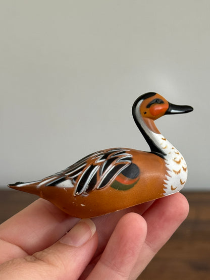 PICK ONE: Single Vintage Miniature/Small Plastic Duck or Goose Figurine
