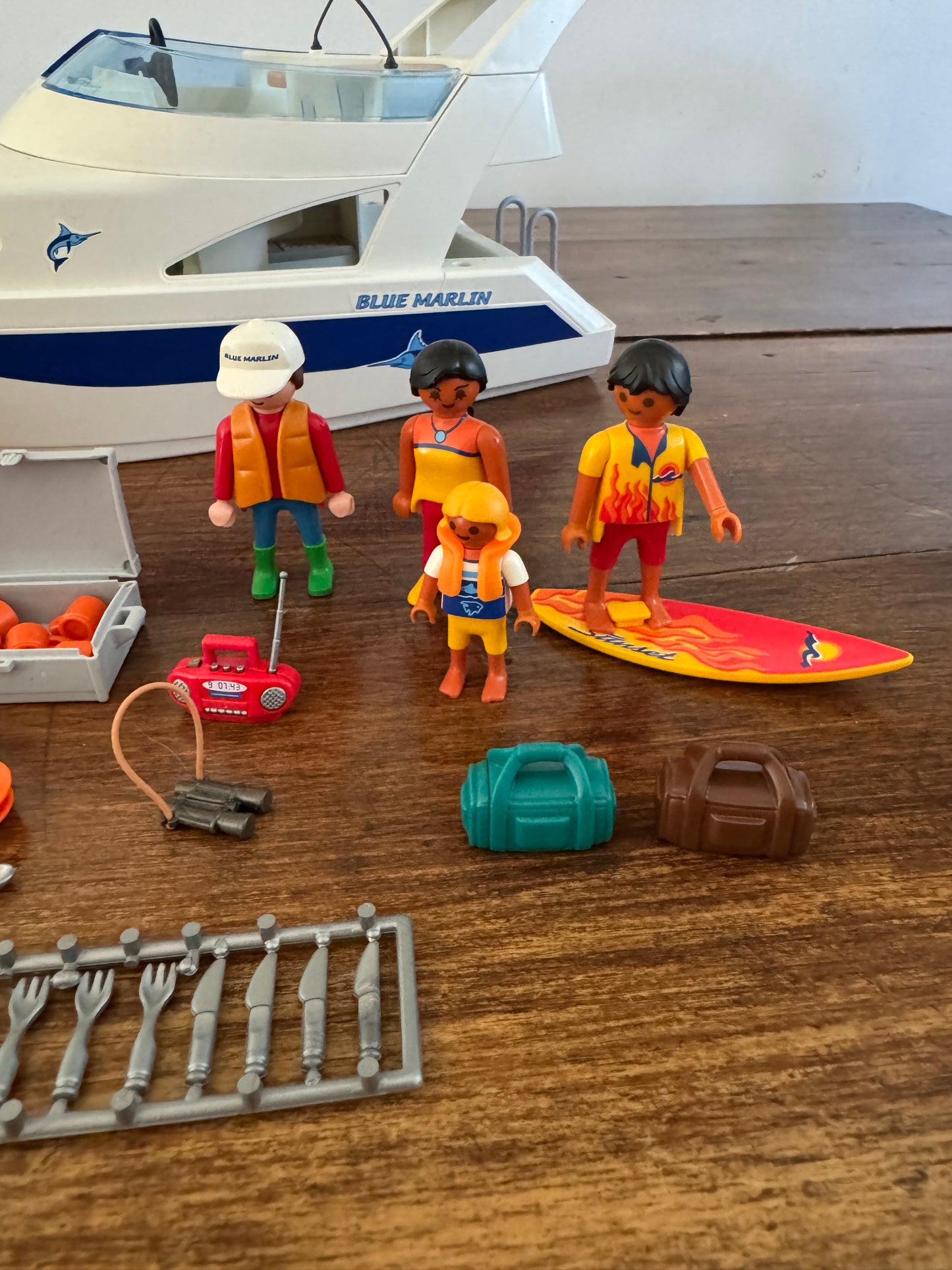 Playmobil Blue Marlin Boat Set