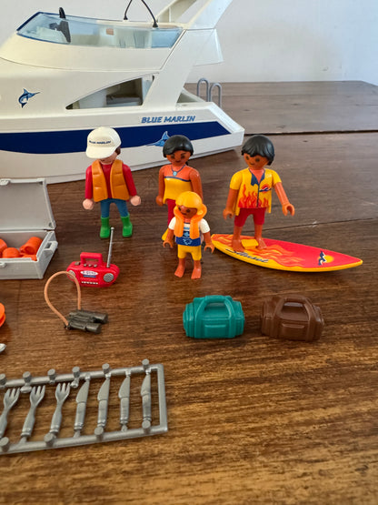 Playmobil Blue Marlin Boat Set