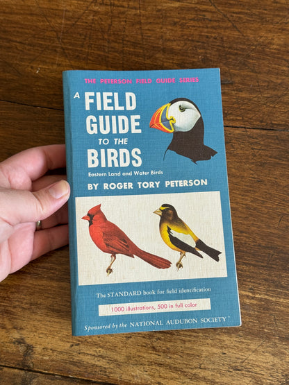 Field Guide to the Birds Reference Book - Eastern Land and Water Birds by Roger Tory Peterson