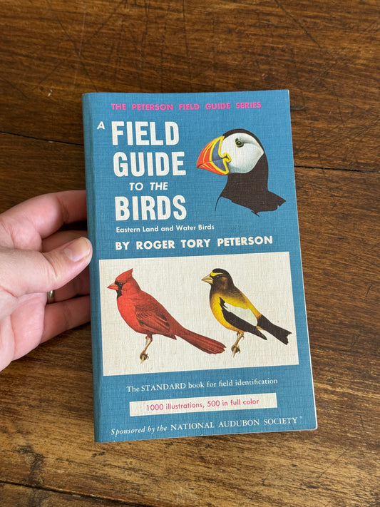 Field Guide to the Birds Reference Book - Eastern Land and Water Birds by Roger Tory Peterson