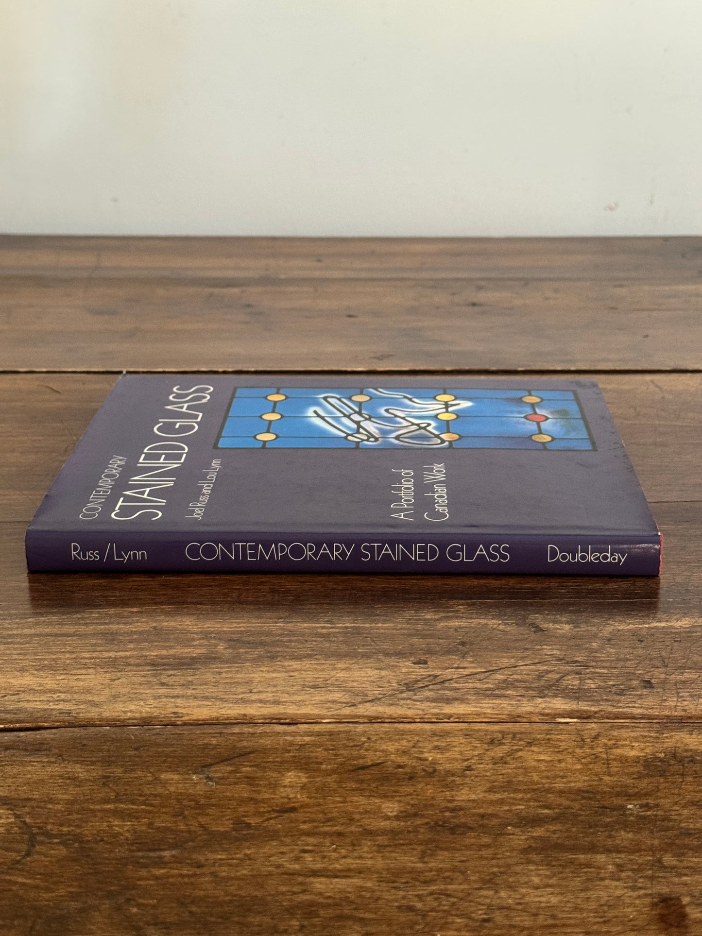 Contemporary Stained Glass Book Portfolio of Canadian Work - Joel Russ and Lou Lynn