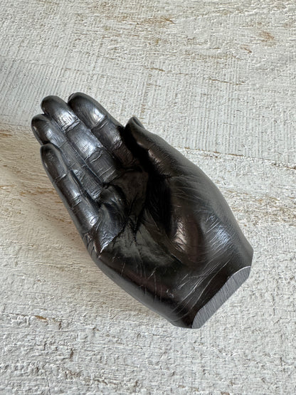 2004 Vintage Graphite Writing Hang - Open Hand Graphic Sculpture by Batle Studio