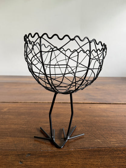 Lightweight Metal Wire Mesh Bird Leg Basket