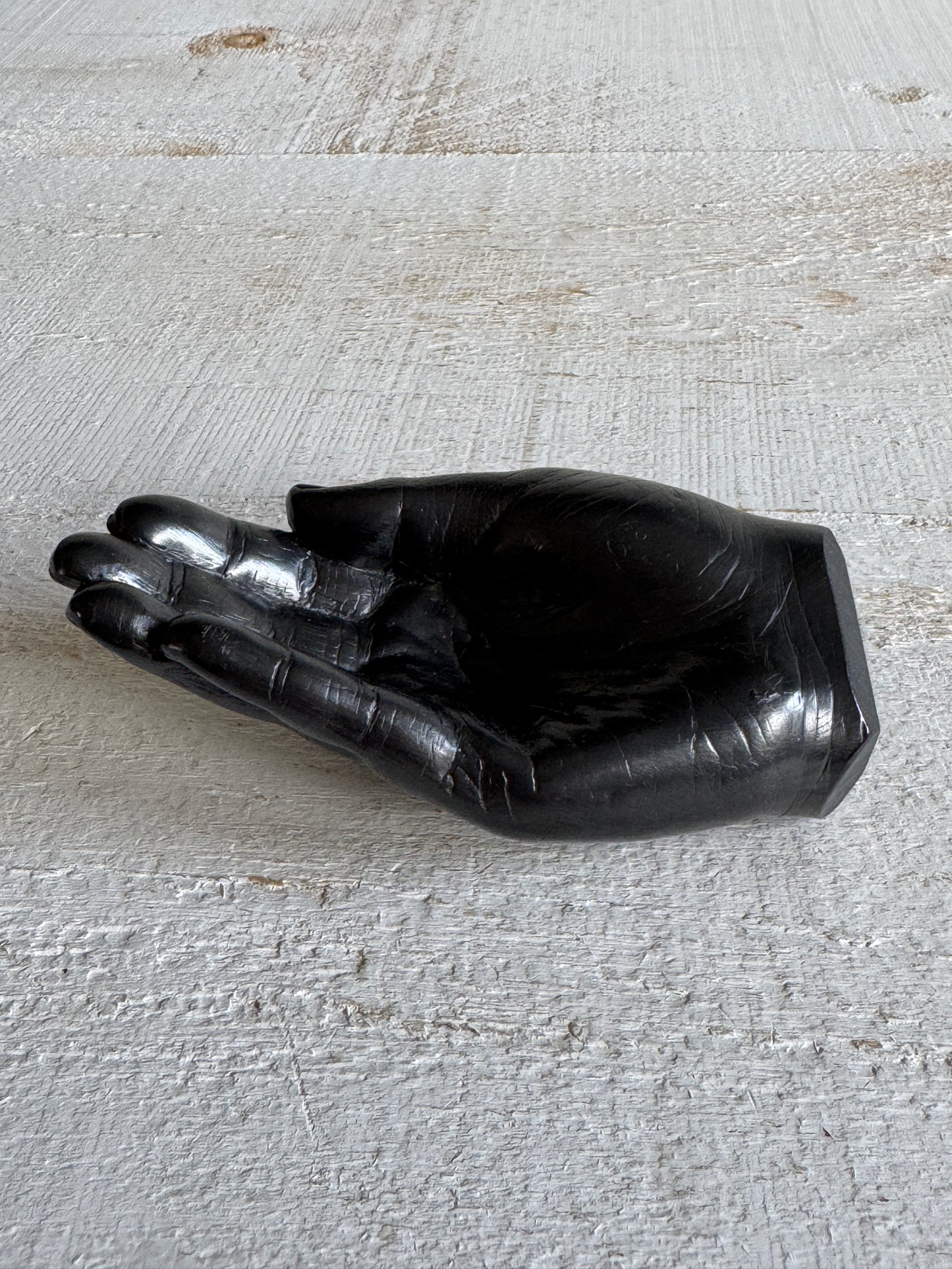 2004 Vintage Graphite Writing Hang - Open Hand Graphic Sculpture by Batle Studio
