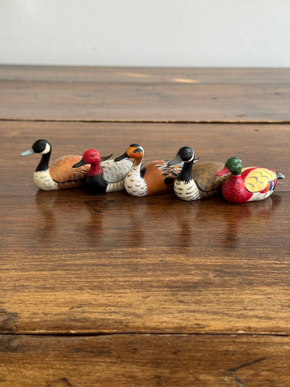 PICK ONE: Single Vintage Miniature/Small Plastic Duck or Goose Figurine