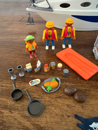 Playmobil Blue Marlin Boat Set