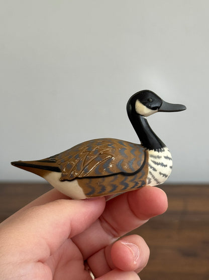 PICK ONE: Single Vintage Miniature/Small Plastic Duck or Goose Figurine