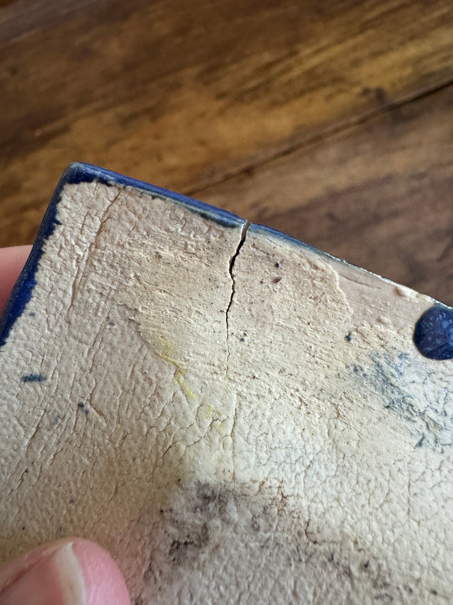Pick One: Hand Crafted Pottery Mixed Blue Plates