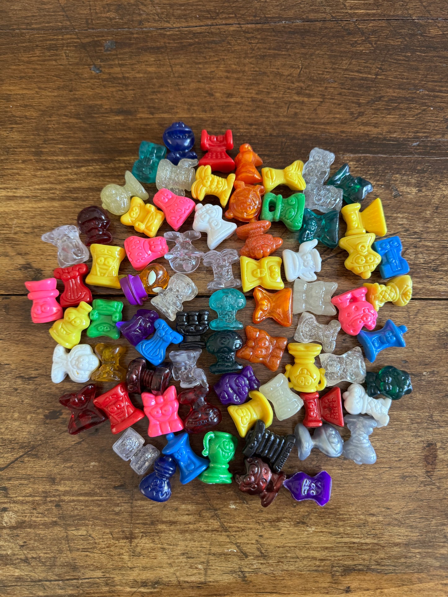Vintage Mixed Lot of Crazy Bones Toys