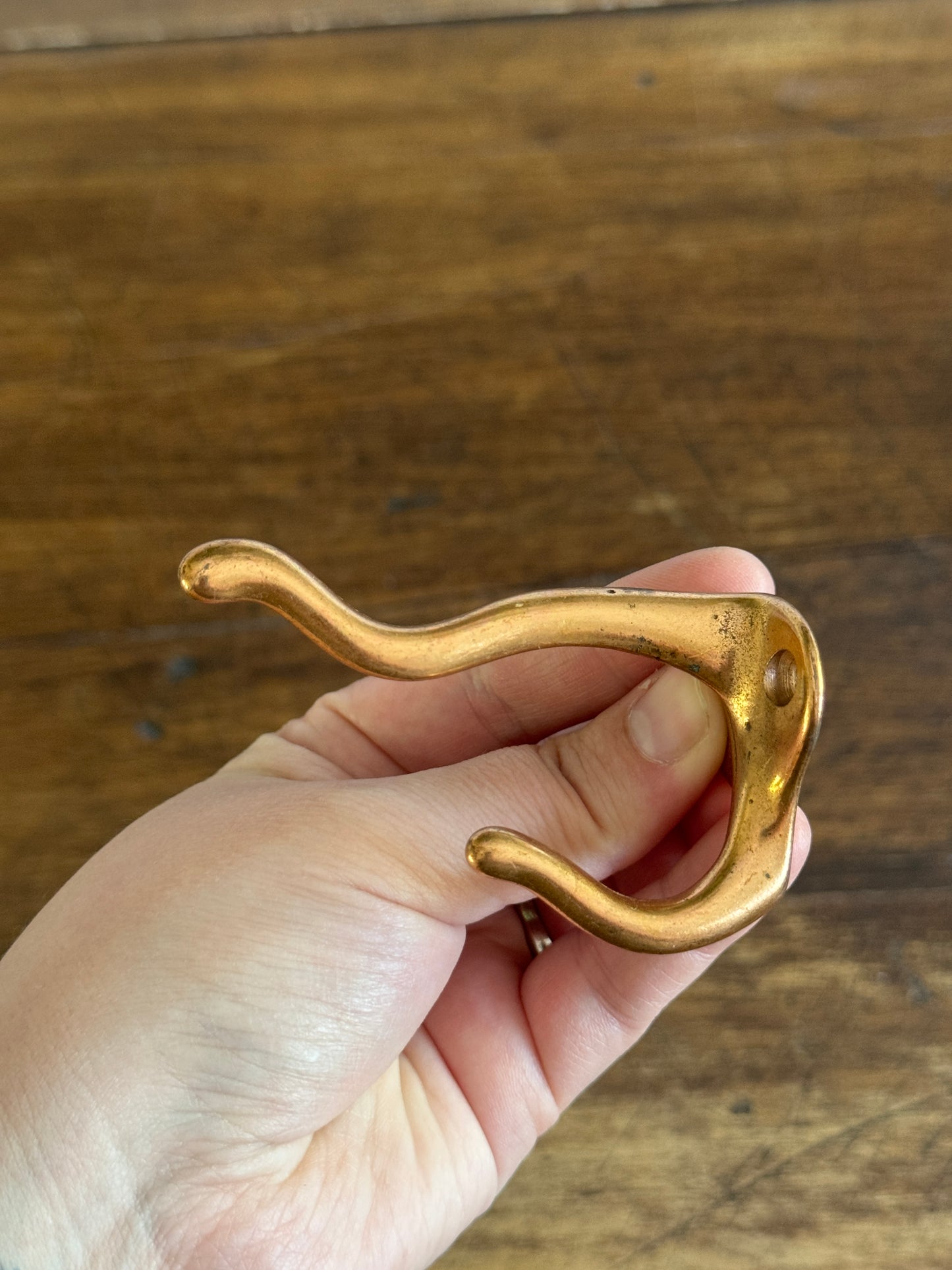 SINGLE - Copper Double Wall Hook