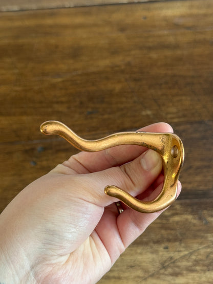 SINGLE - Copper Double Wall Hook