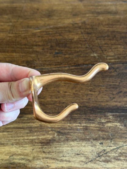 SINGLE - Copper Double Wall Hook
