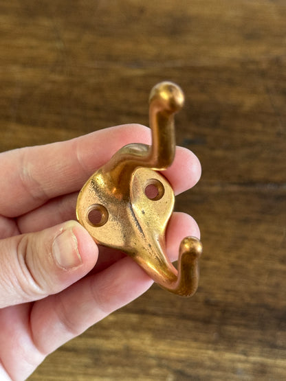 SINGLE - Copper Double Wall Hook
