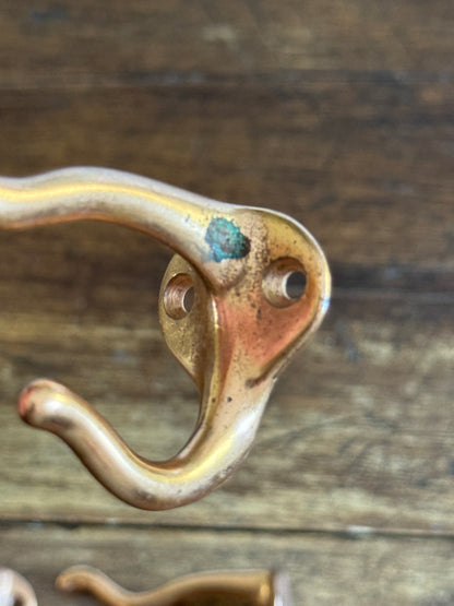 SINGLE - Copper Double Wall Hook