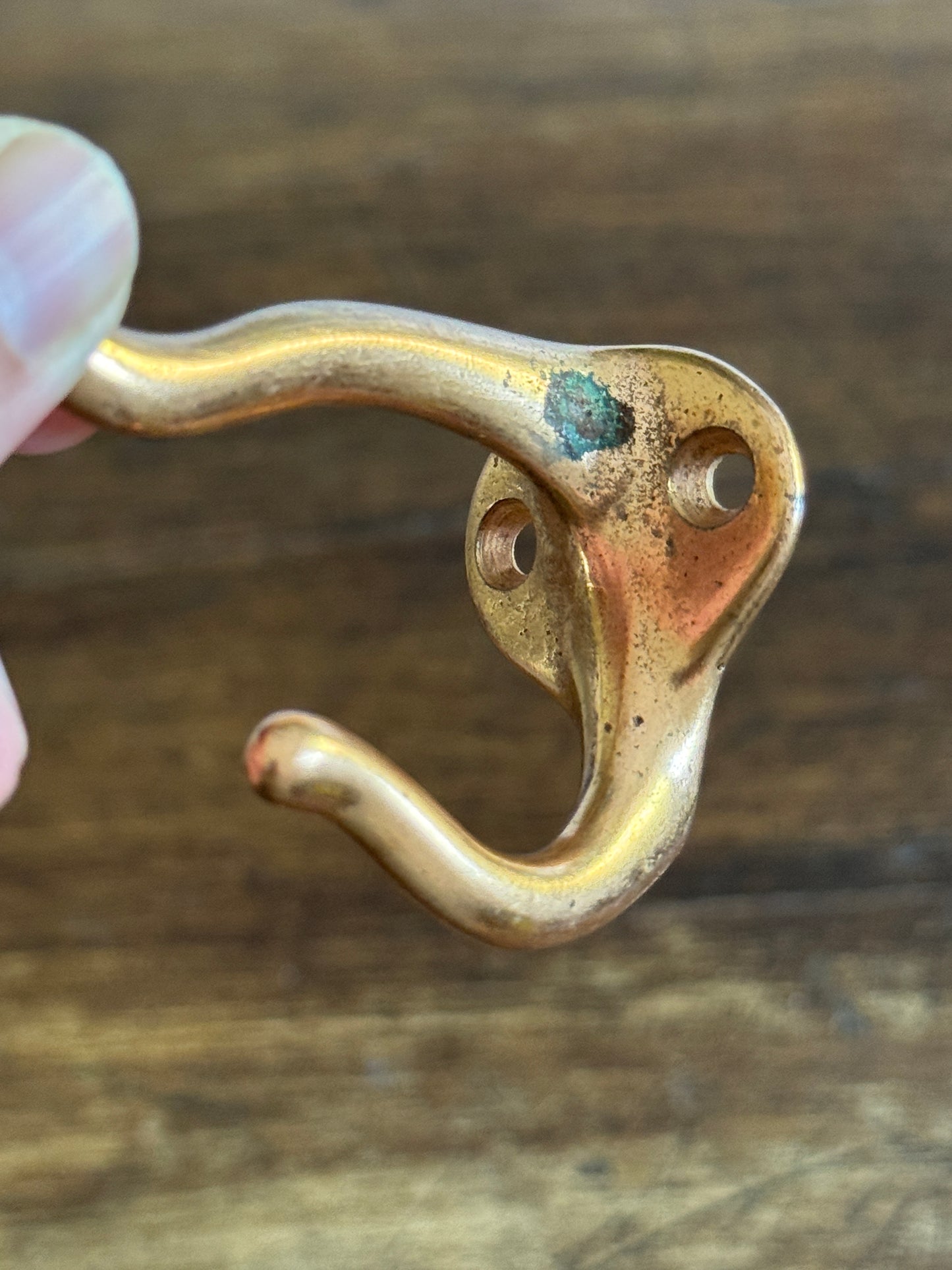SINGLE - Copper Double Wall Hook