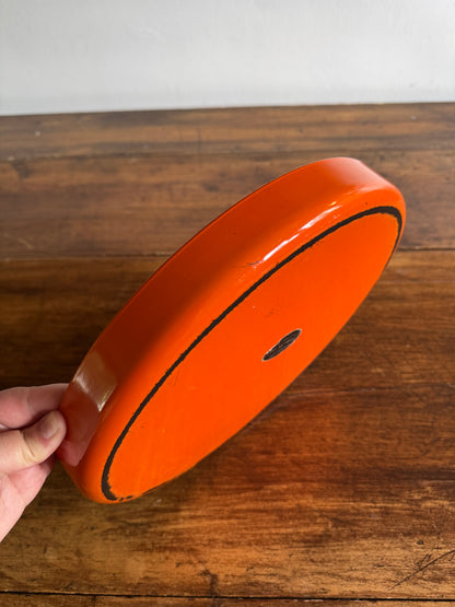 Vintage George Briard Mid Century Yellow and Orange Tray - Made in Japan