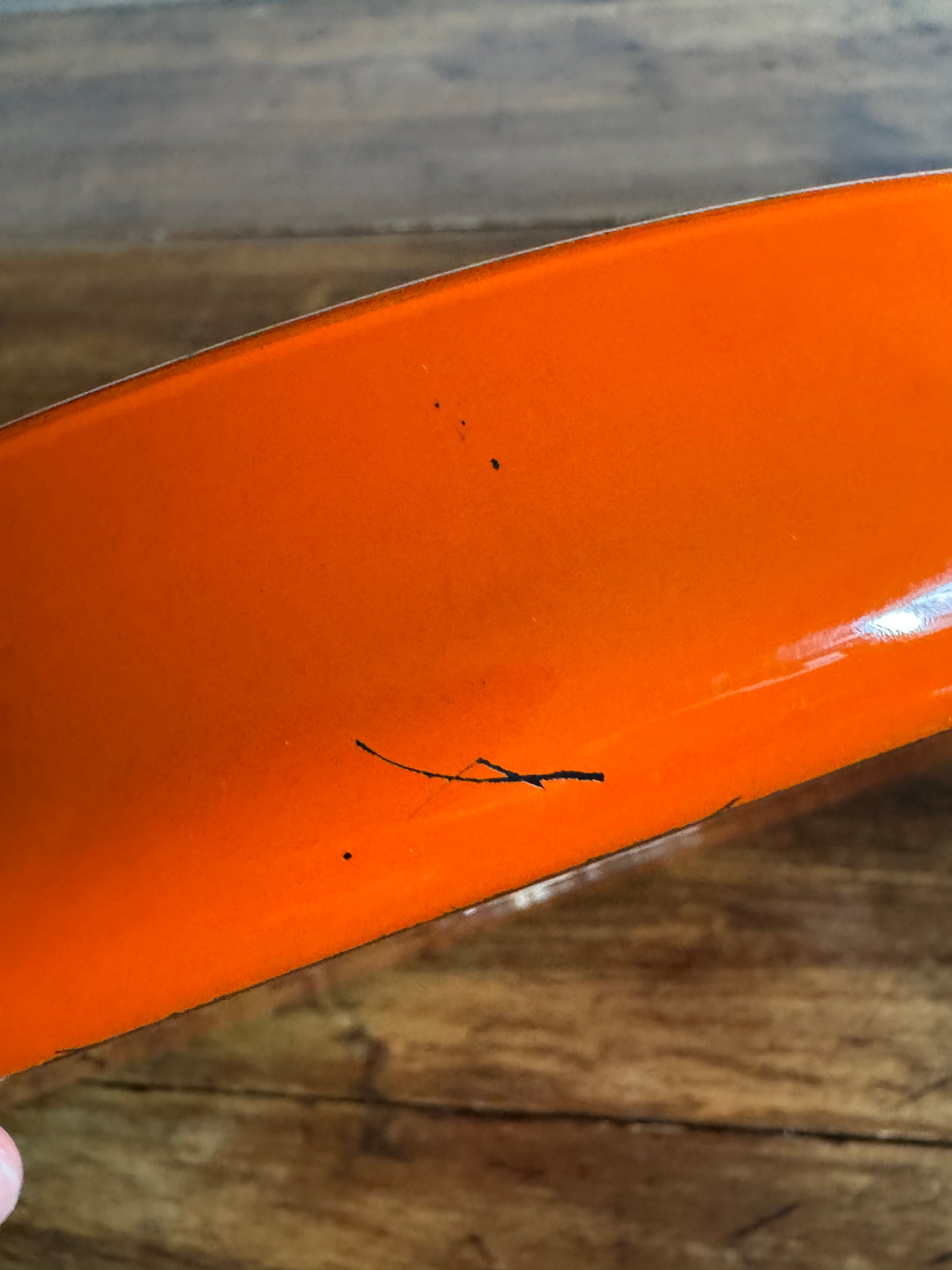 Vintage George Briard Mid Century Yellow and Orange Tray - Made in Japan