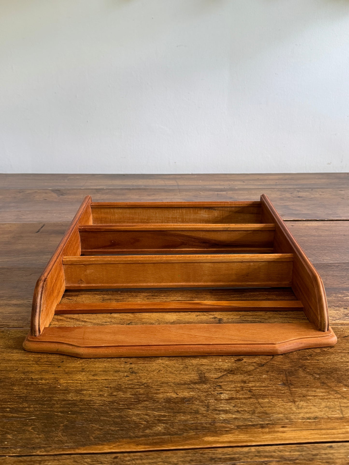 Large Wood Spice Rack with Simplistic Design - Wall Mounted or Table Top