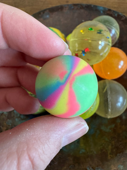 Mixed Lot of Bouncy Balls