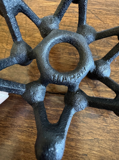 Vintage Metal Skinny Tapered Candle Japan Spider Candleholder