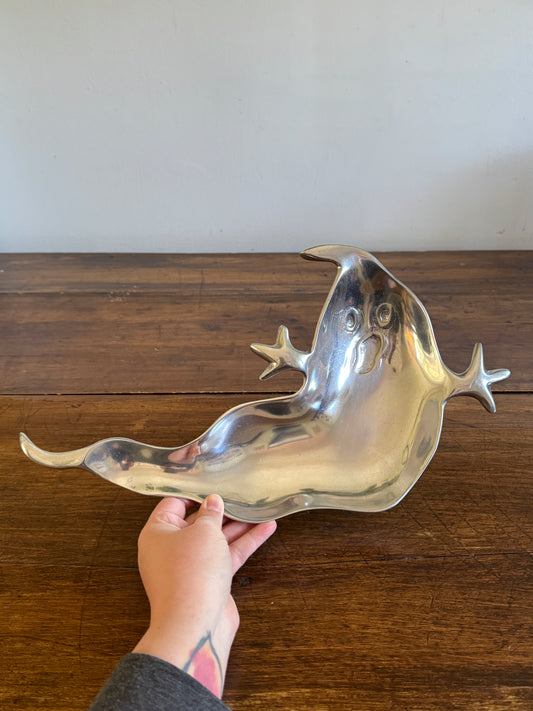 Silver-Tone Ghost Bowl - Made in India