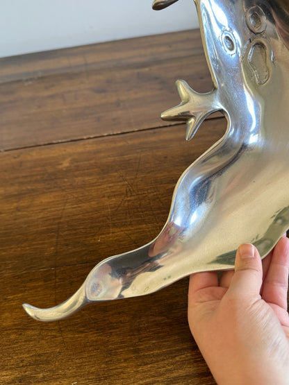 Silver-Tone Ghost Bowl - Made in India