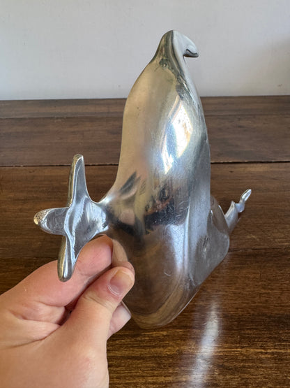Silver-Tone Ghost Bowl - Made in India