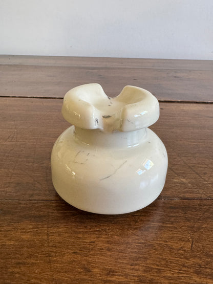 Ceramic Pottery Insulator with Marks